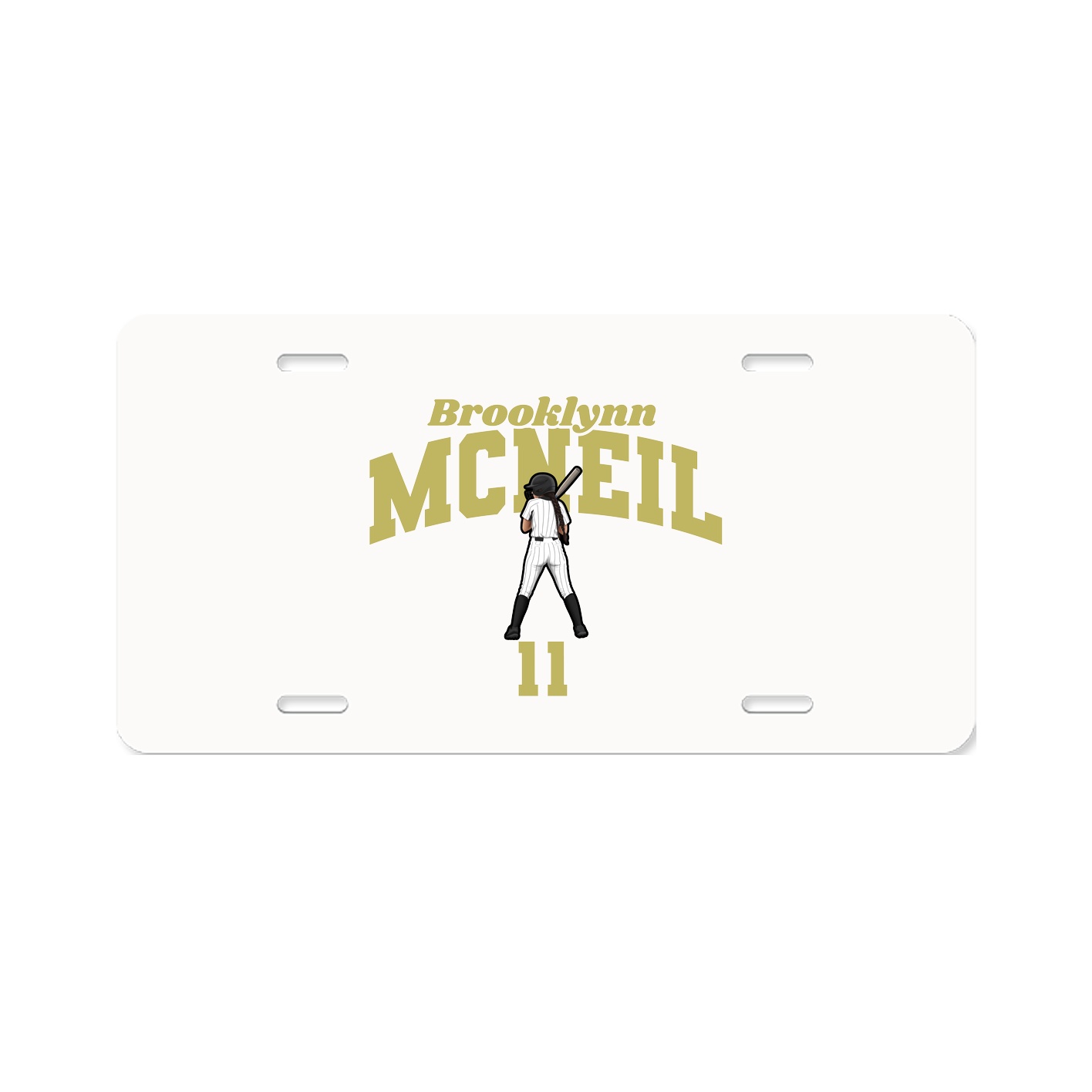 License Plate — Signature Arch in Classic