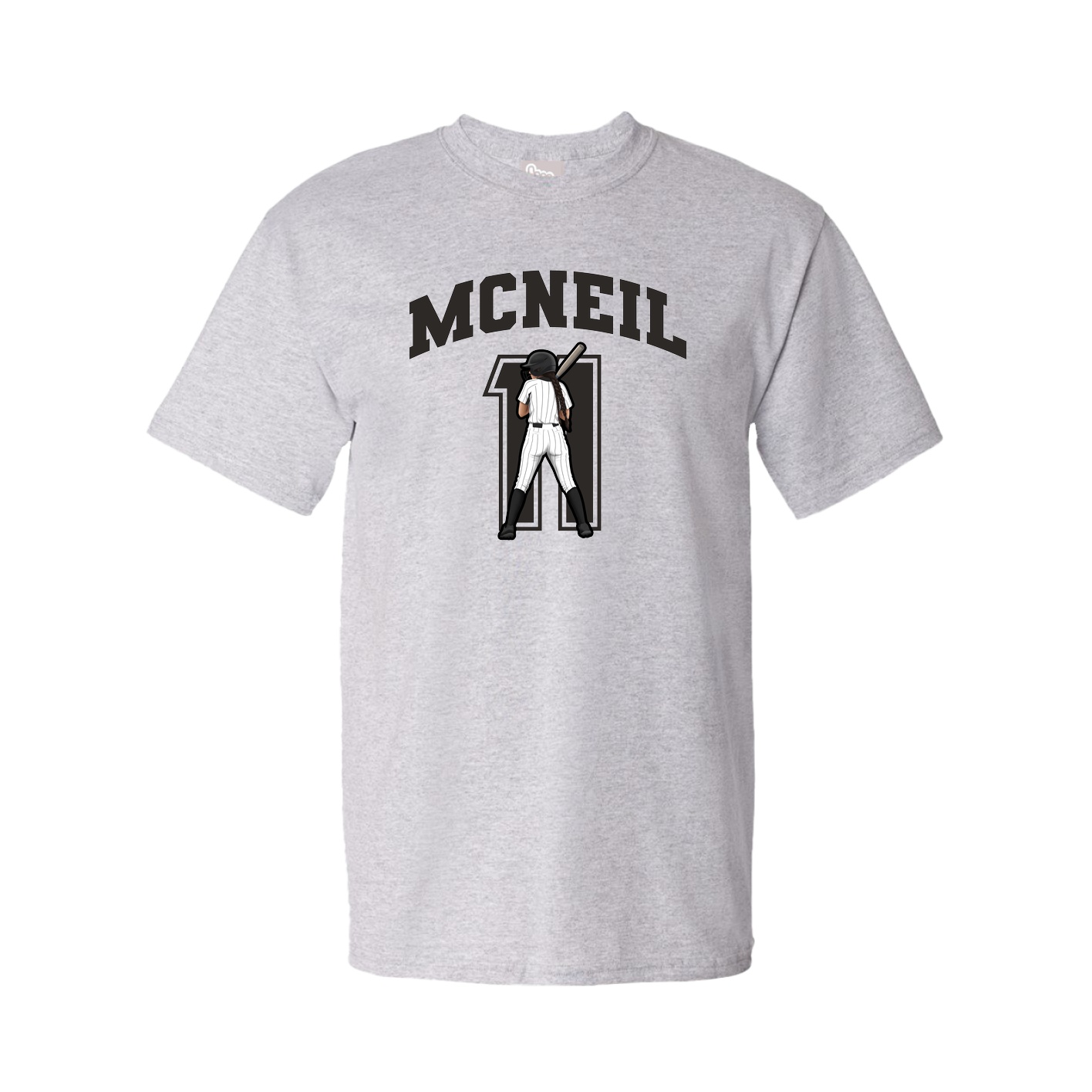 Tee — Number in Grey