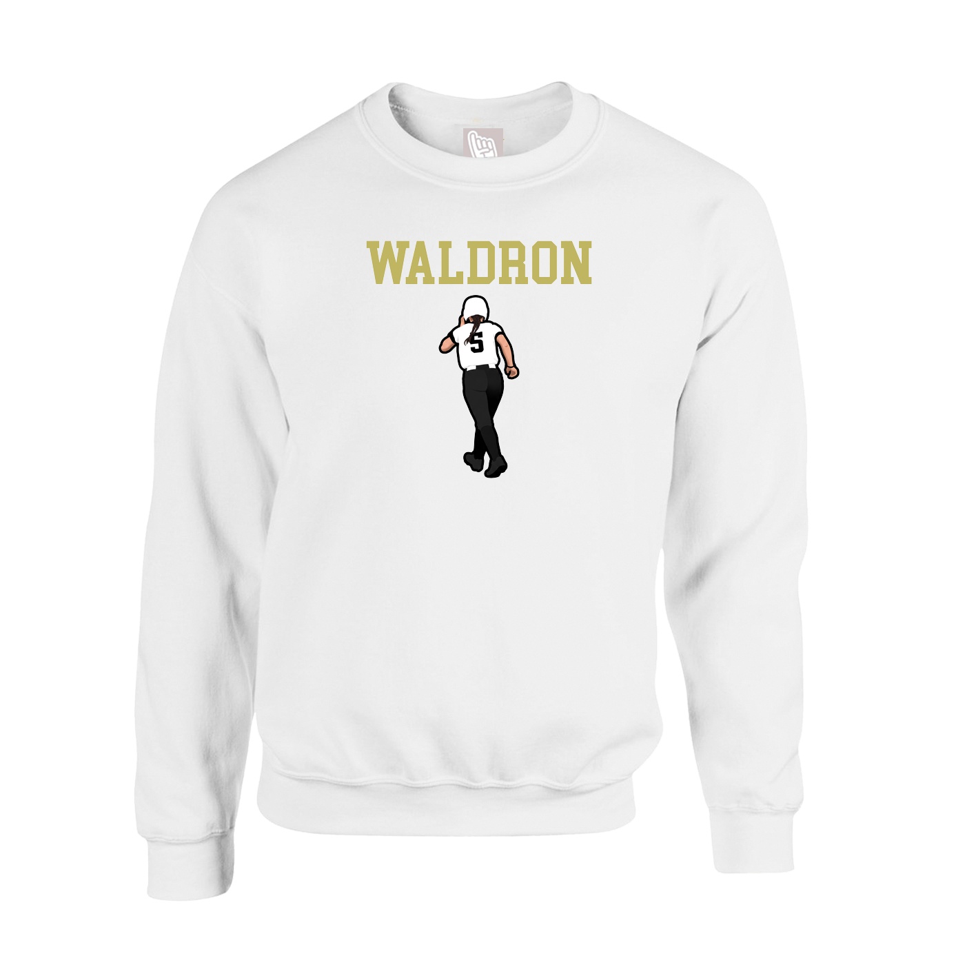 Fleece Crew — Shirsey in White