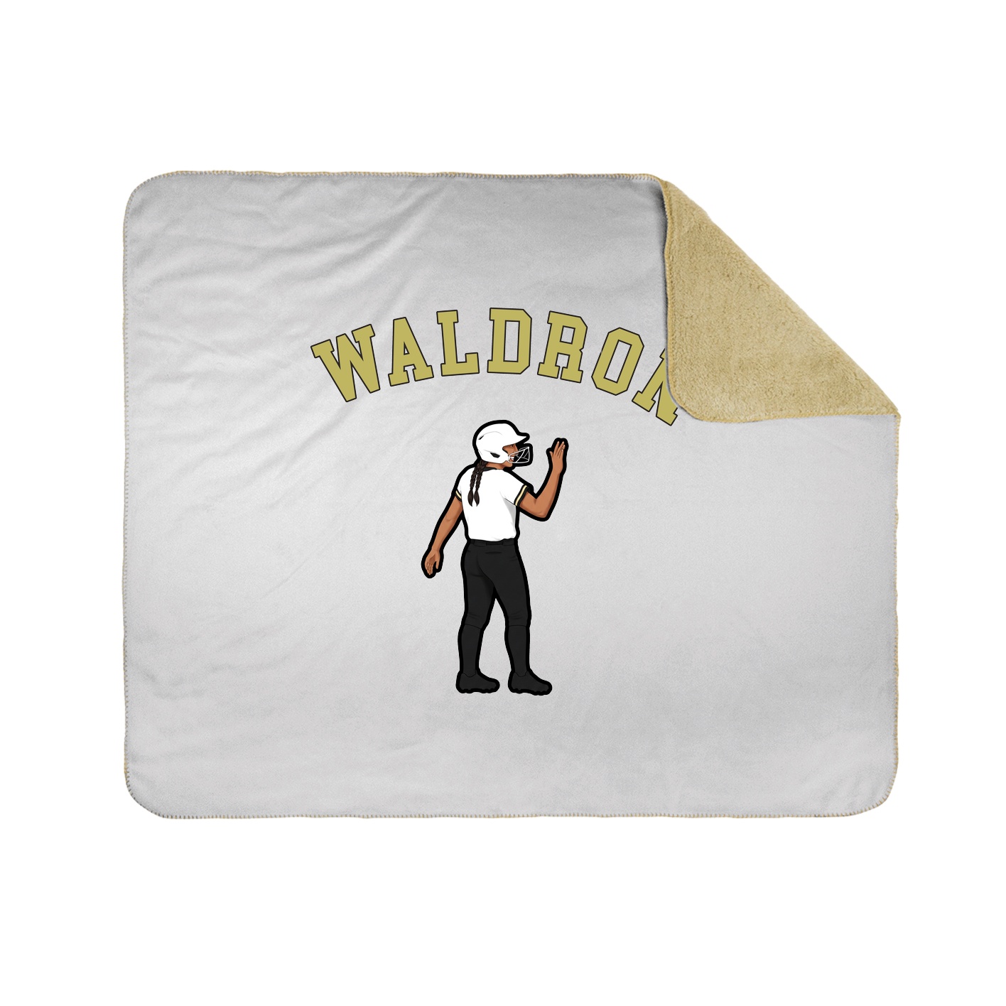 Throw Blanket — Shirsey Arch in White