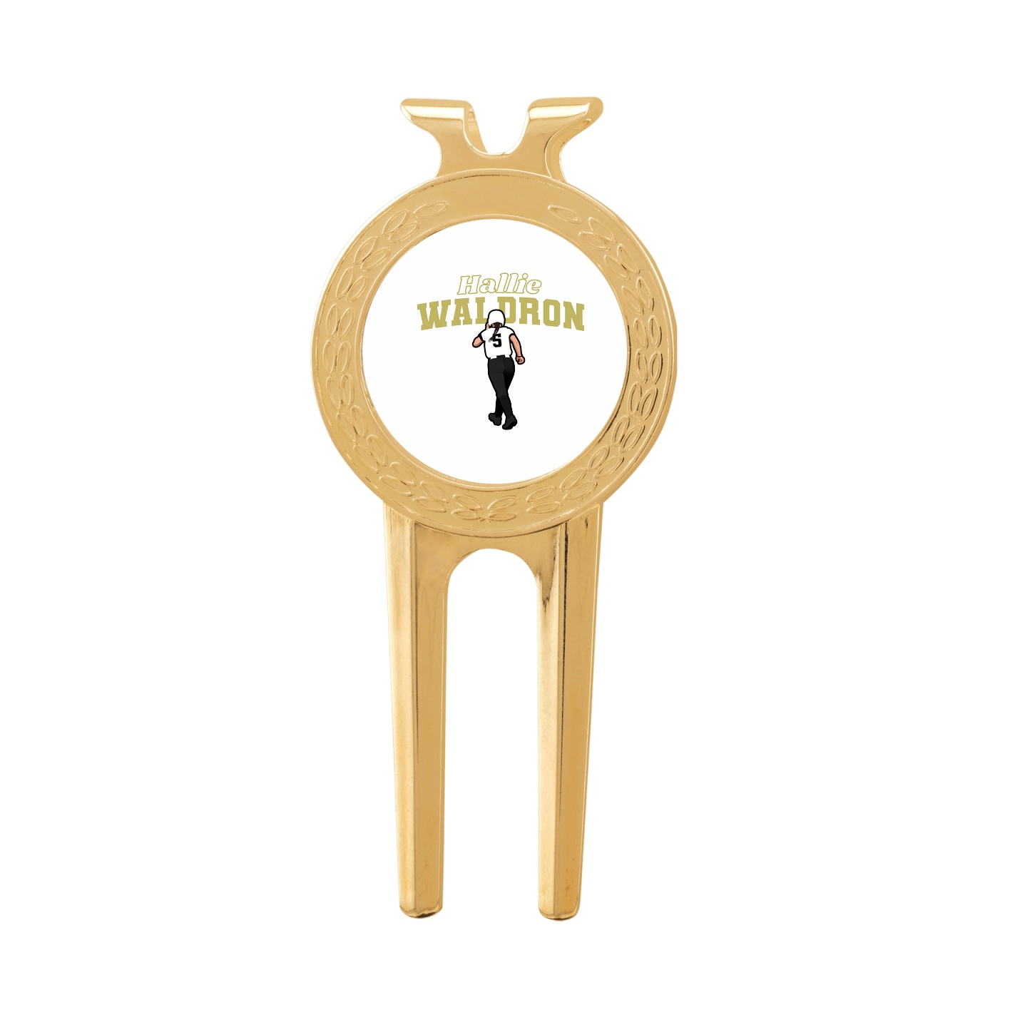 Divot Tool with Ball Marker — Name Arch in Classic