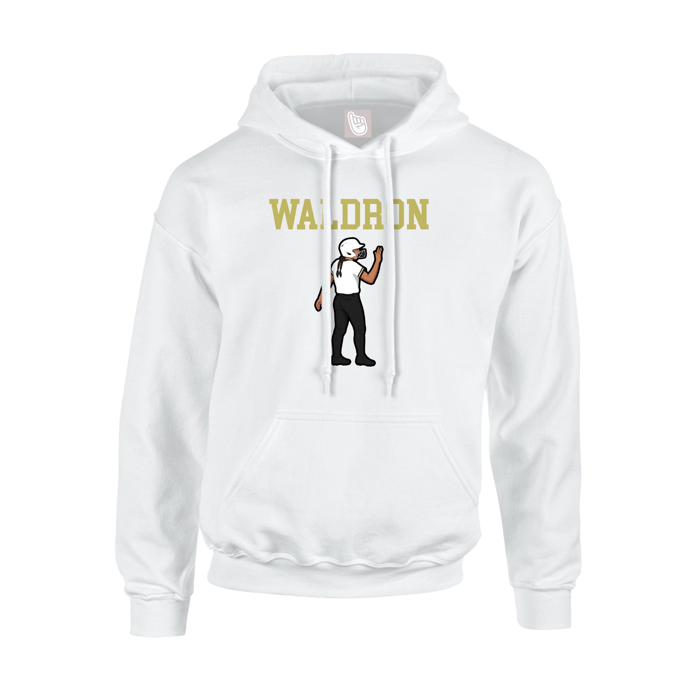 Youth Hoodie — Shirsey in White