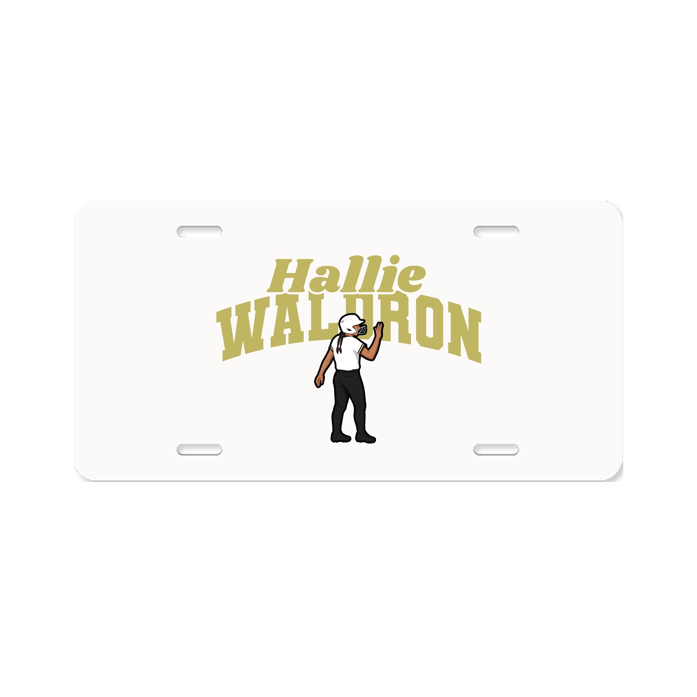 License Plate — Signature Arch in Classic