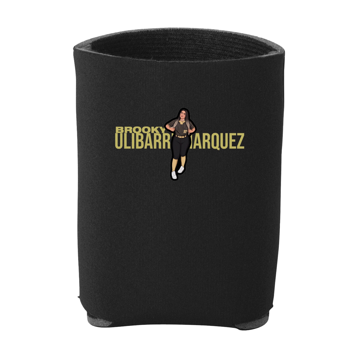 Can Holder — Player Name in Black