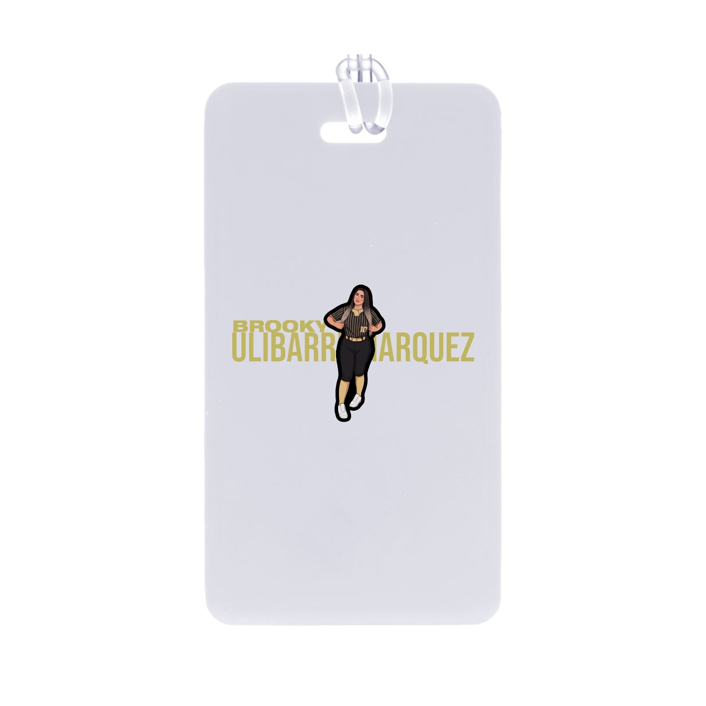 Bag Tag — Player Name in Classic