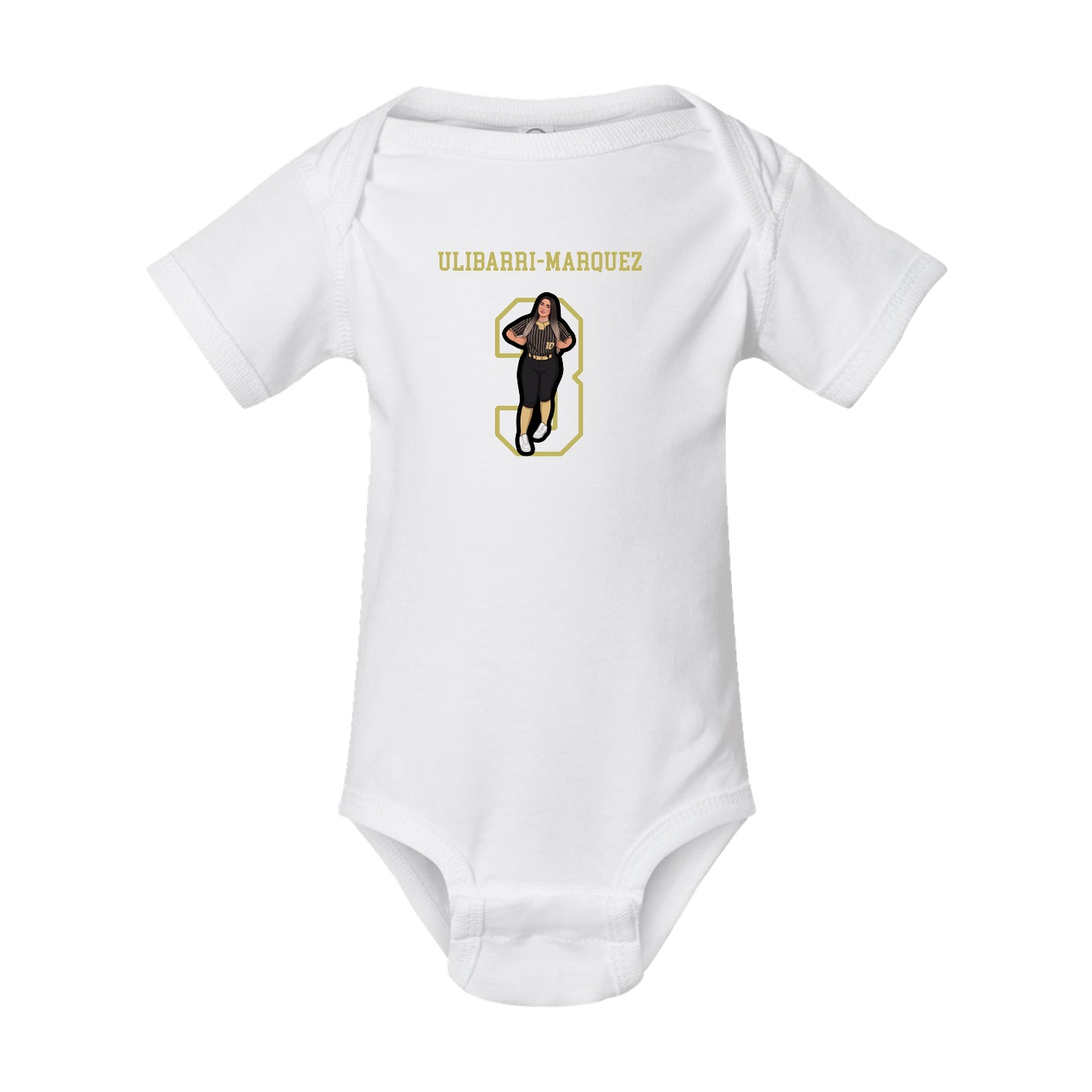 Baby Onesie — Shirsey in White
