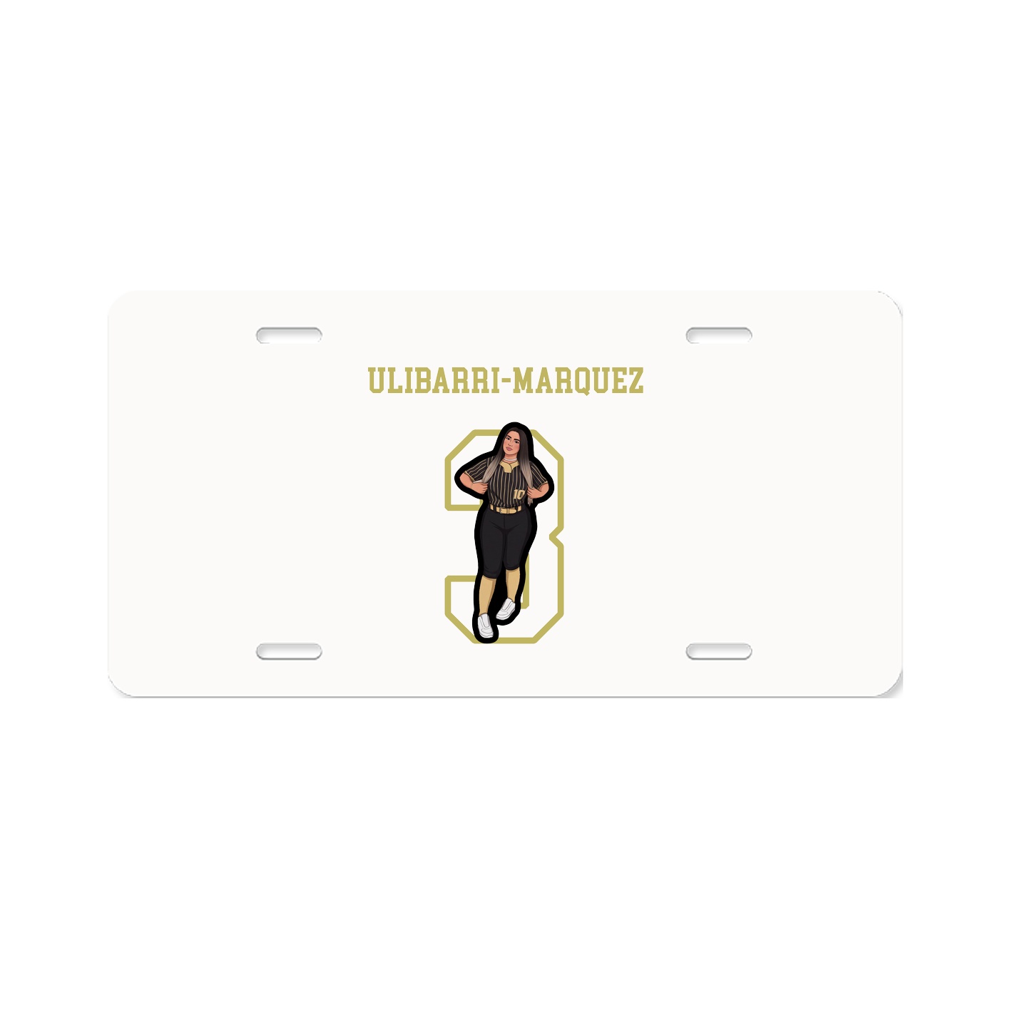 License Plate — Shirsey in Classic