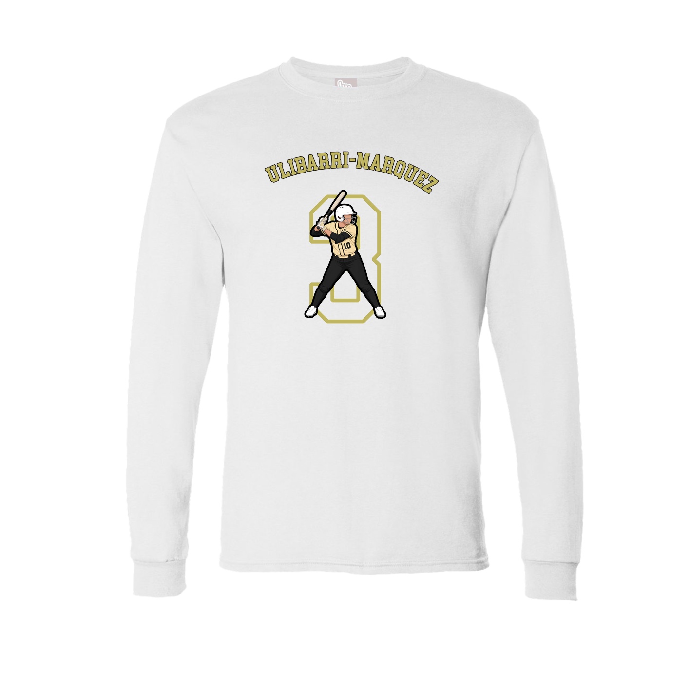 Long Sleeve Tee — Shirsey Arch in White