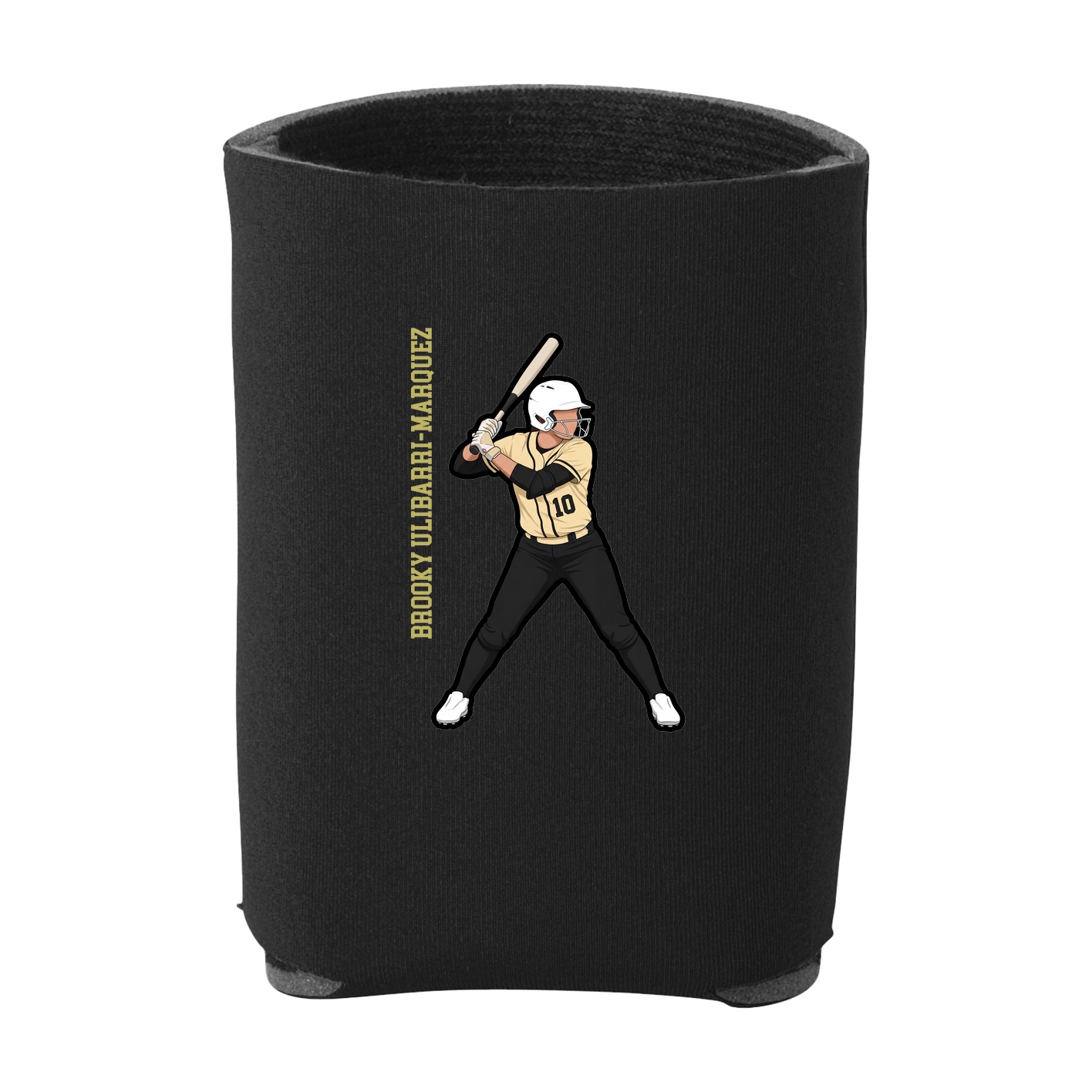 Can Holder — Name Vertical in Black