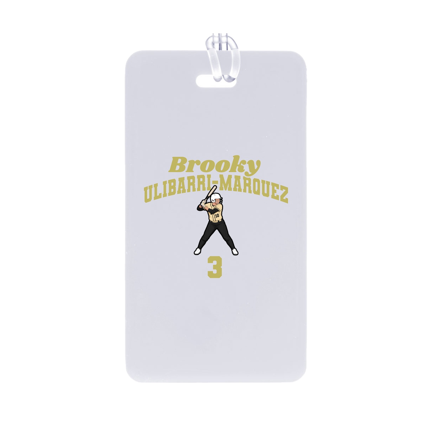 Bag Tag — Signature Arch in Classic