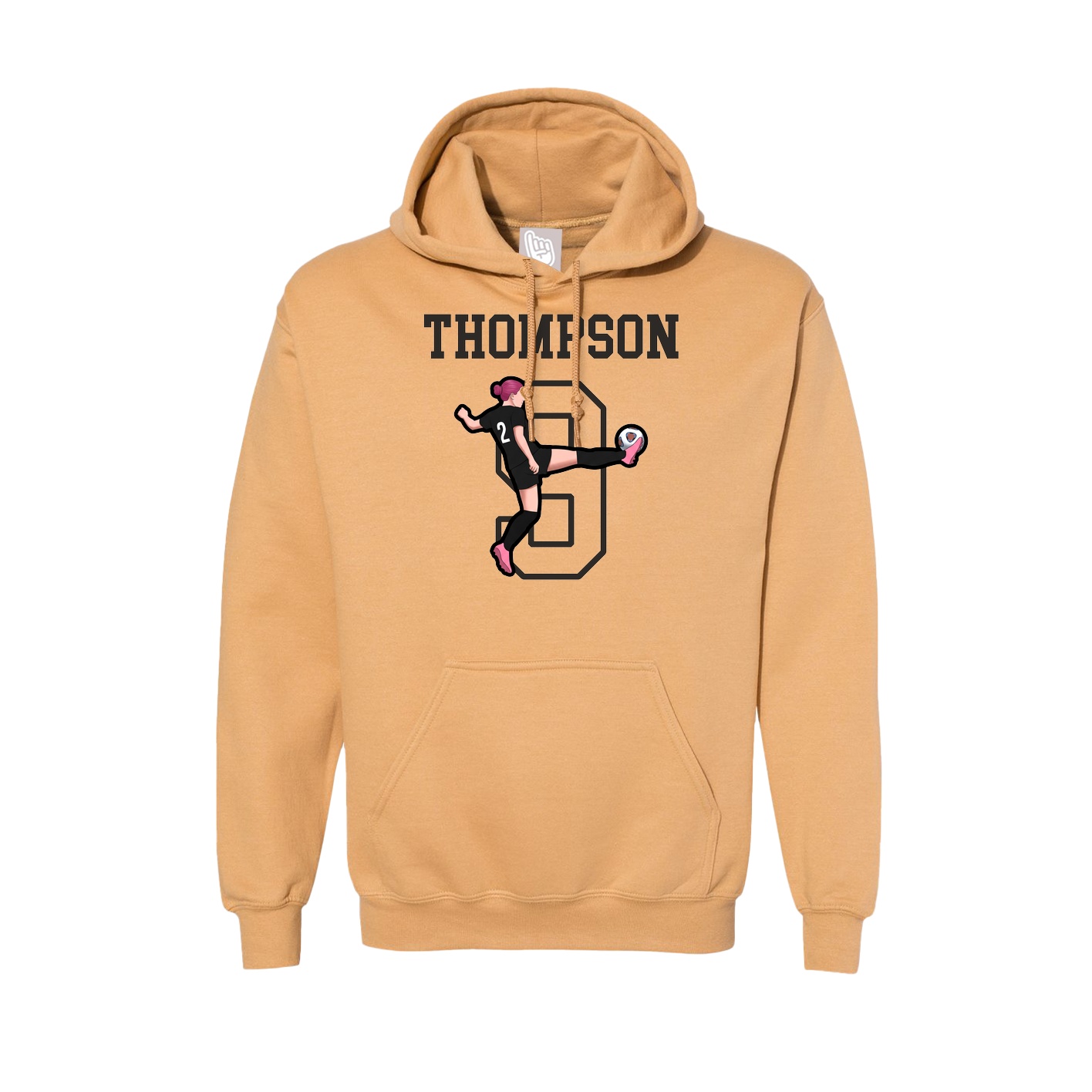 Hoodie — Shirsey in Vegas Gold
