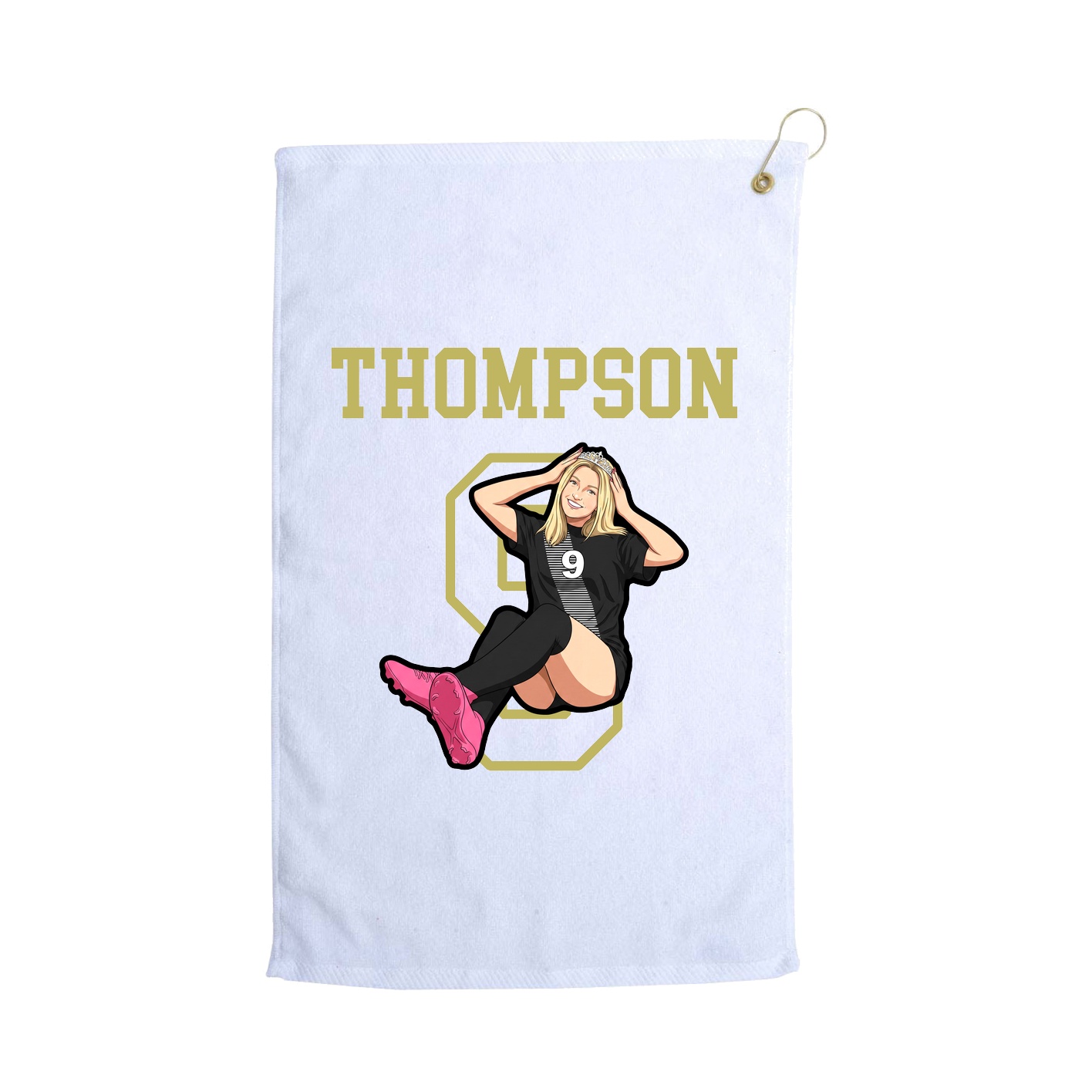 Golf Towel — Shirsey in White