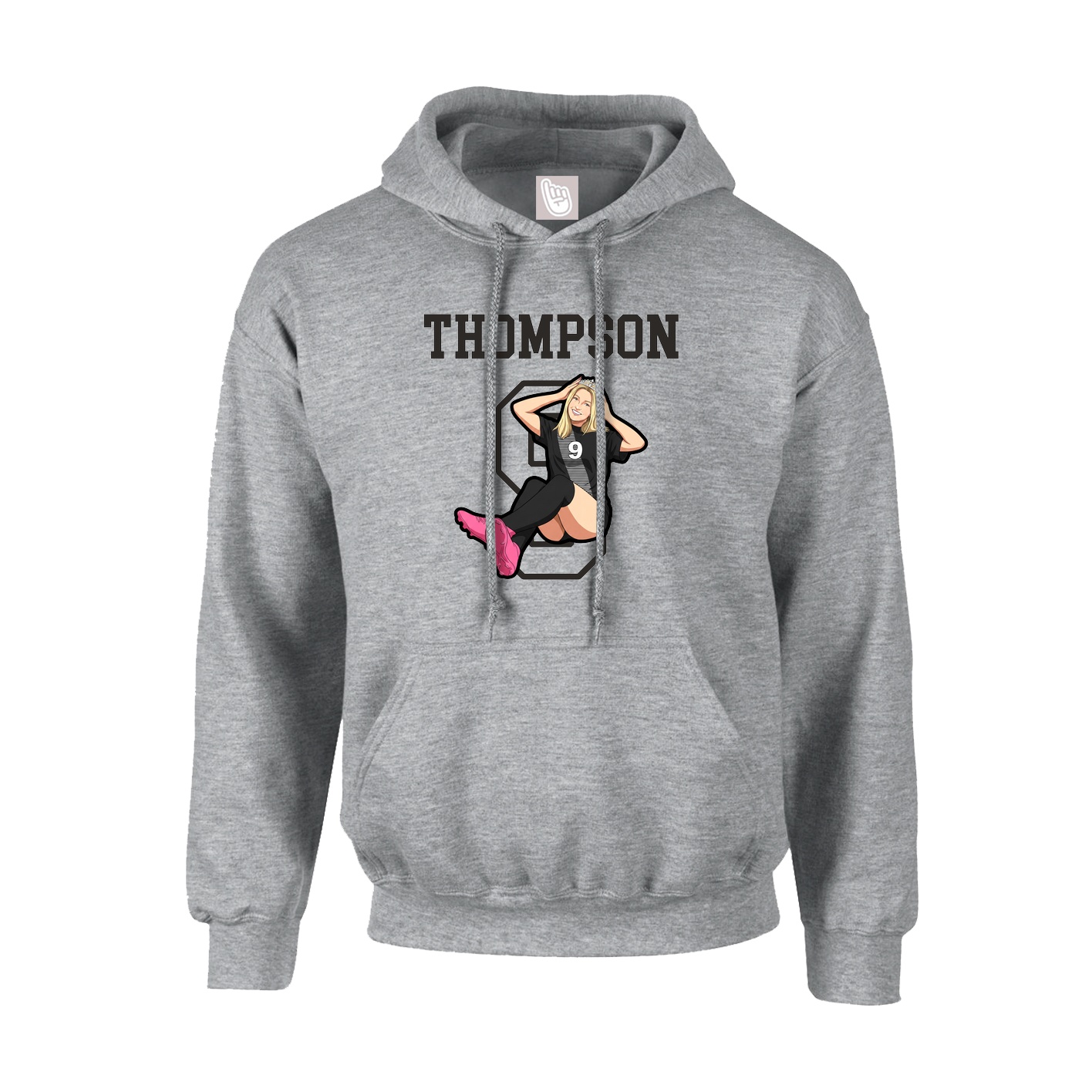 Youth Hoodie — Shirsey in Grey