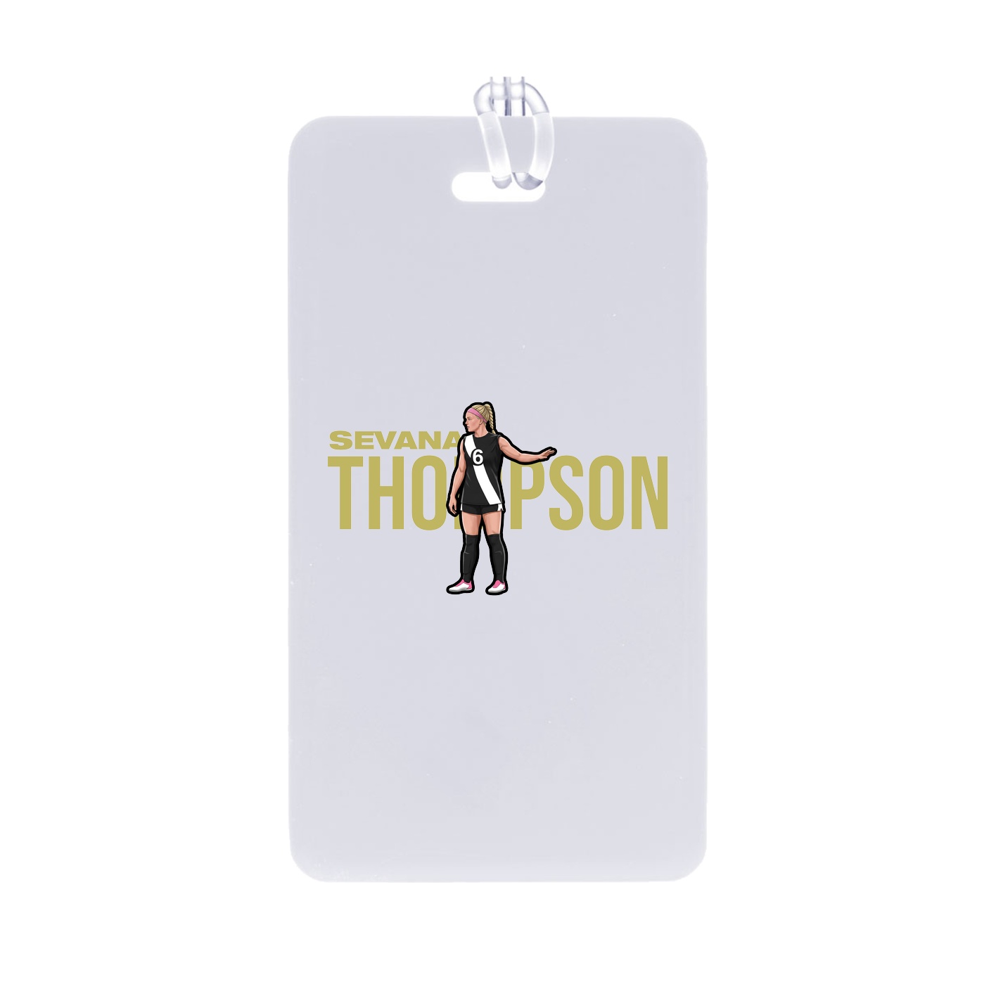 Bag Tag — Player Name in Classic