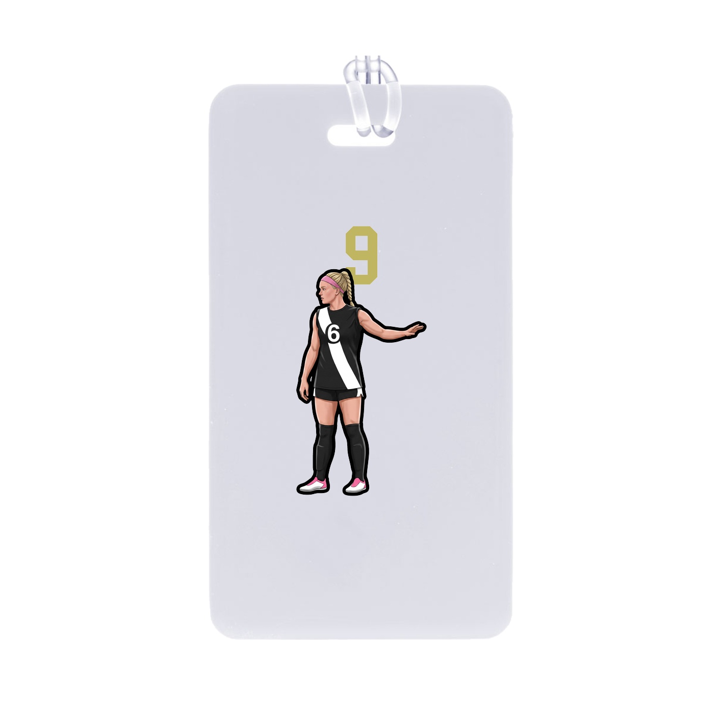 Bag Tag — Number Top in Classic
