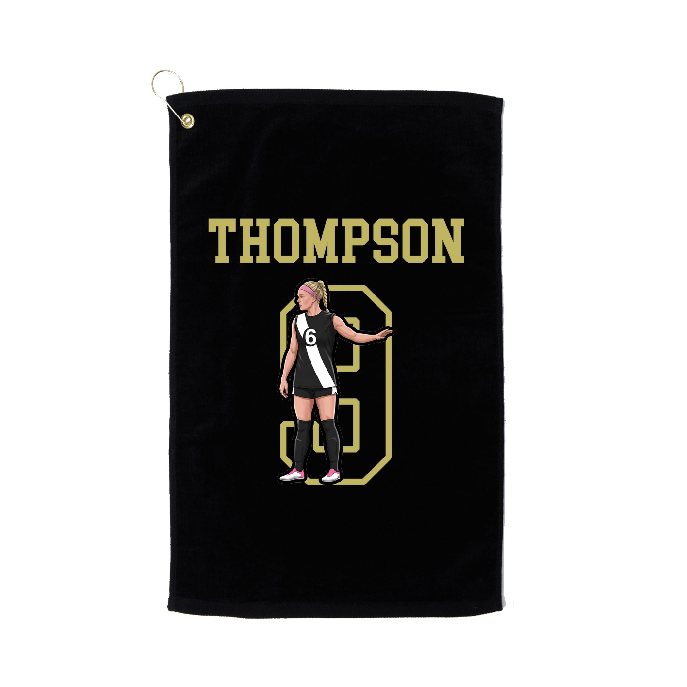 Golf Towel — Shirsey in Black