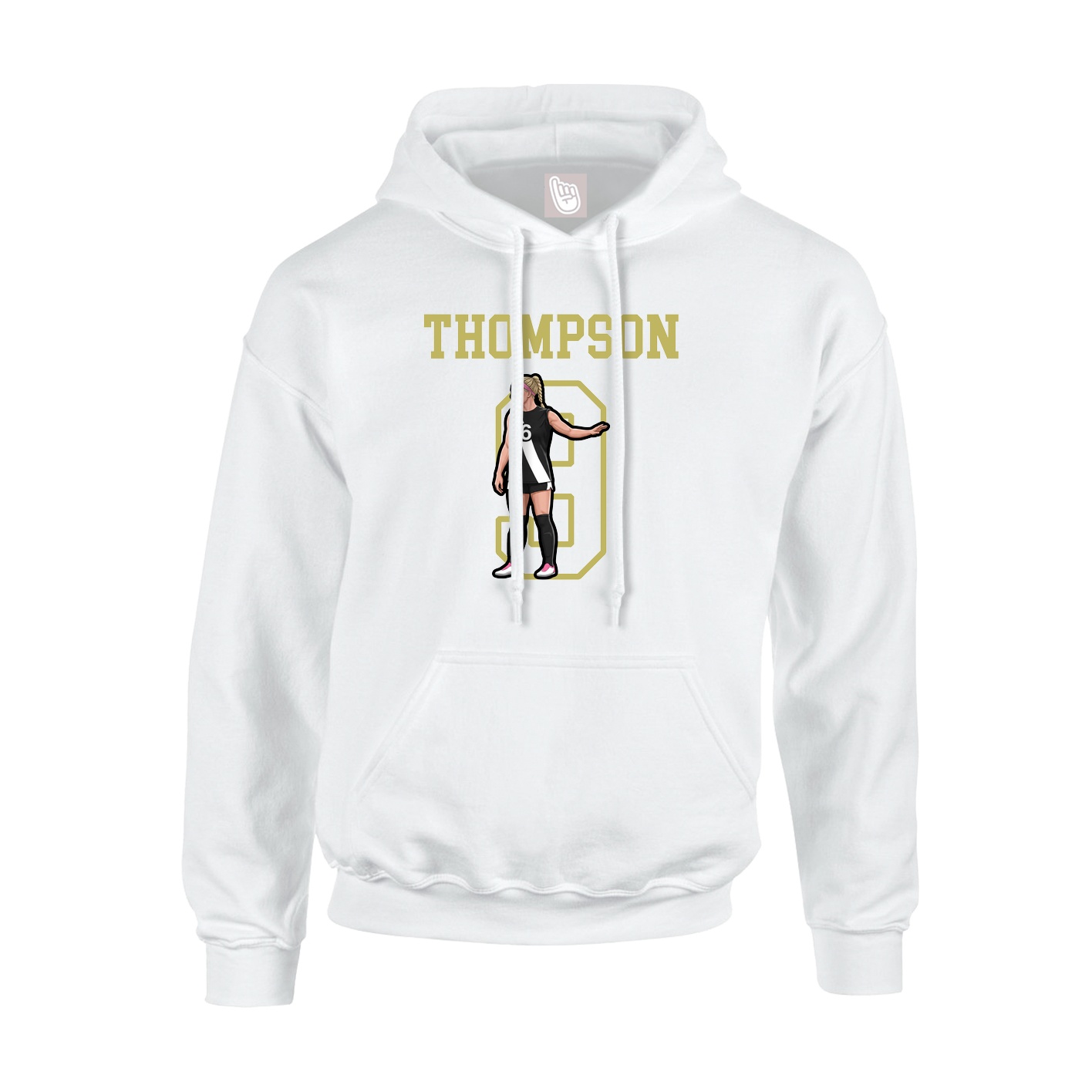 Youth Hoodie — Shirsey in White
