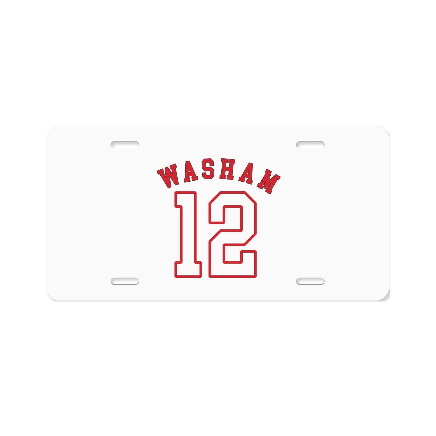 License Plate — Shirsey Arch in Classic