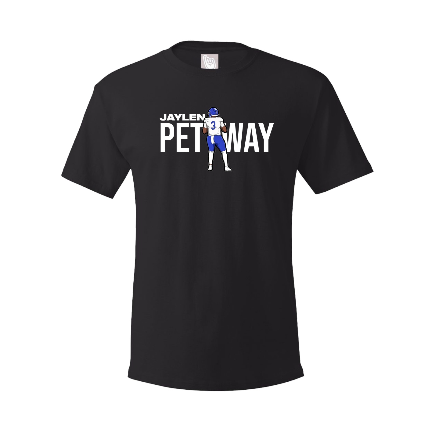 Youth Tee — Player Name in Black