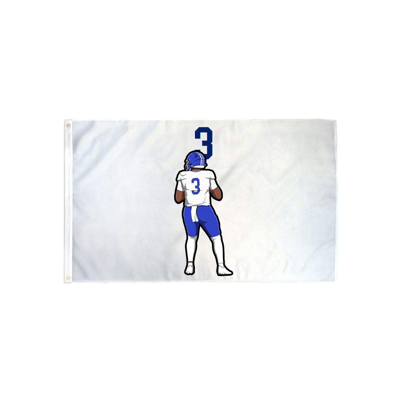 3x5 Flag — Number Top in Classic