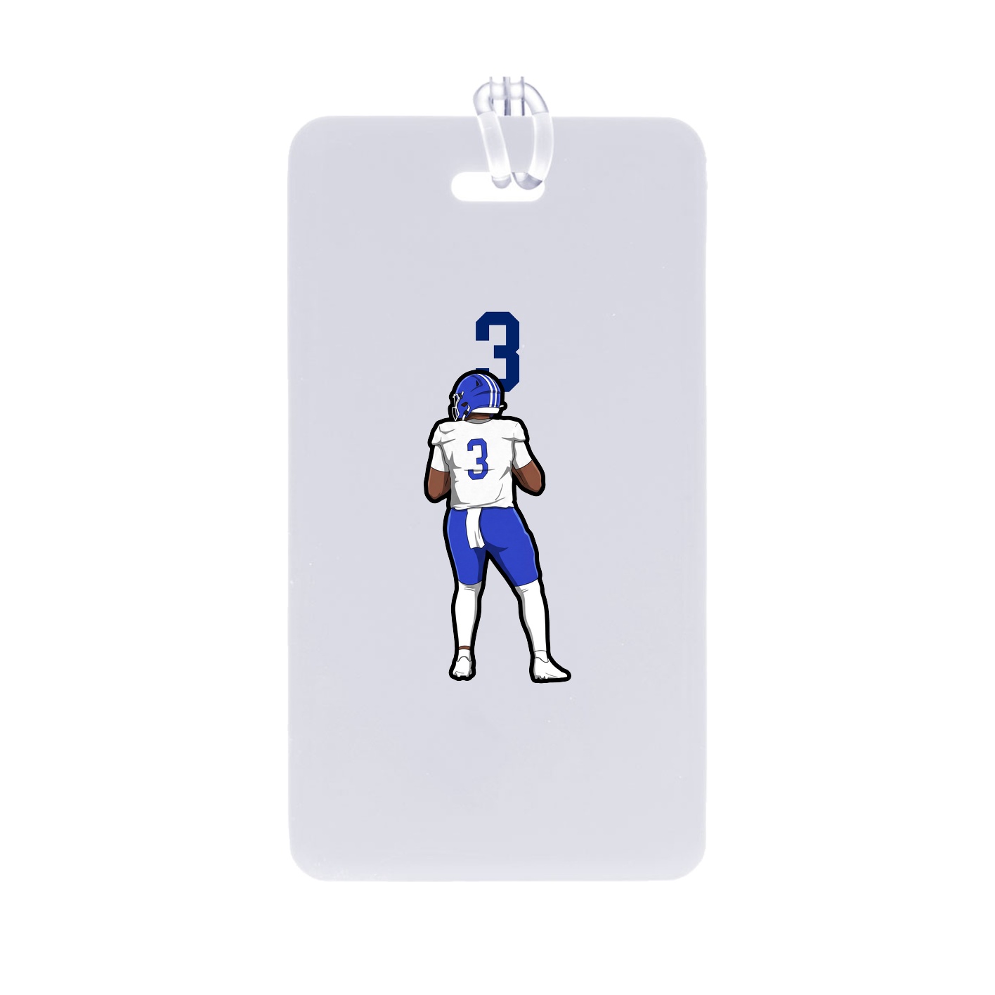 Bag Tag — Number Top in Classic