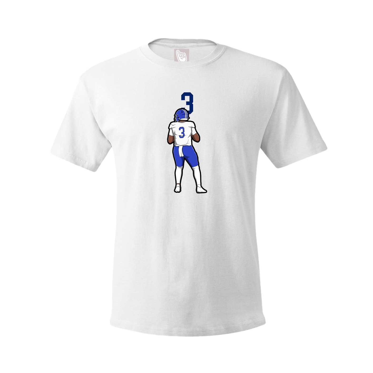 Tee — Number Top in White
