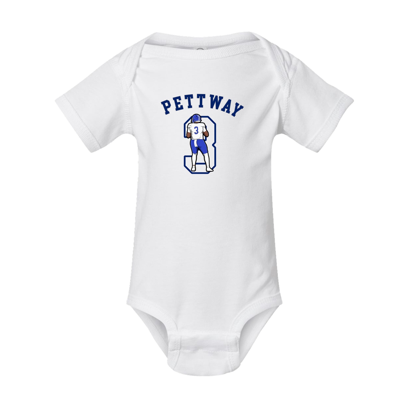 Baby Onesie — Shirsey Arch in White