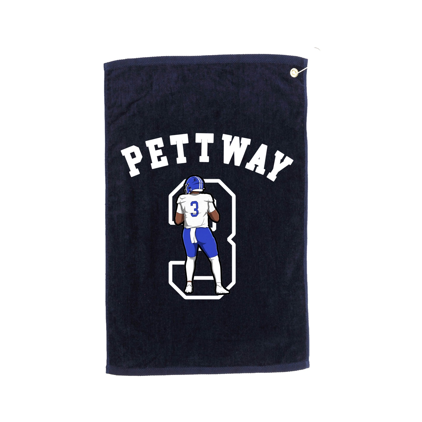 Golf Towel — Shirsey Arch in Navy