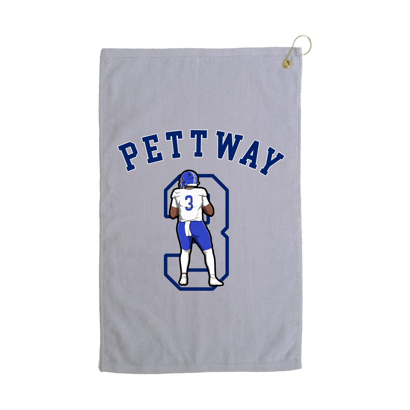 Golf Towel — Shirsey Arch in Grey