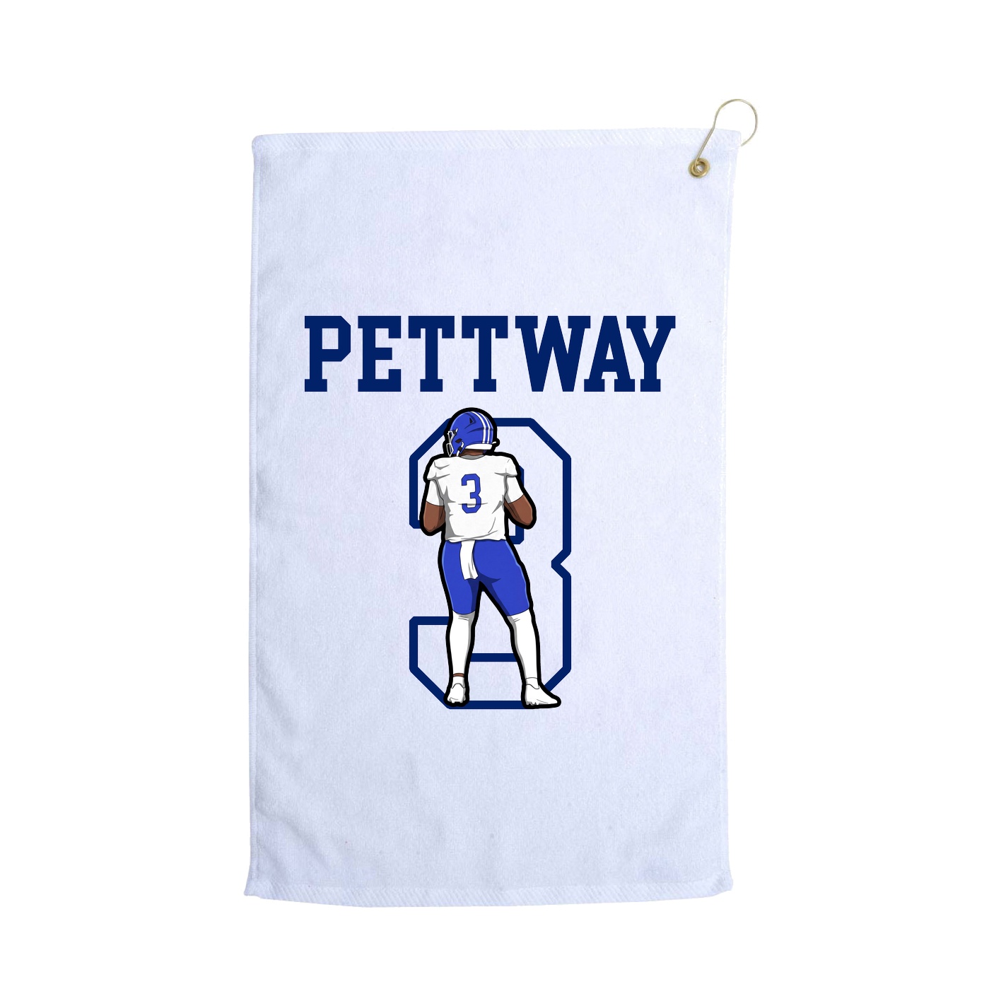 Golf Towel — Shirsey in White
