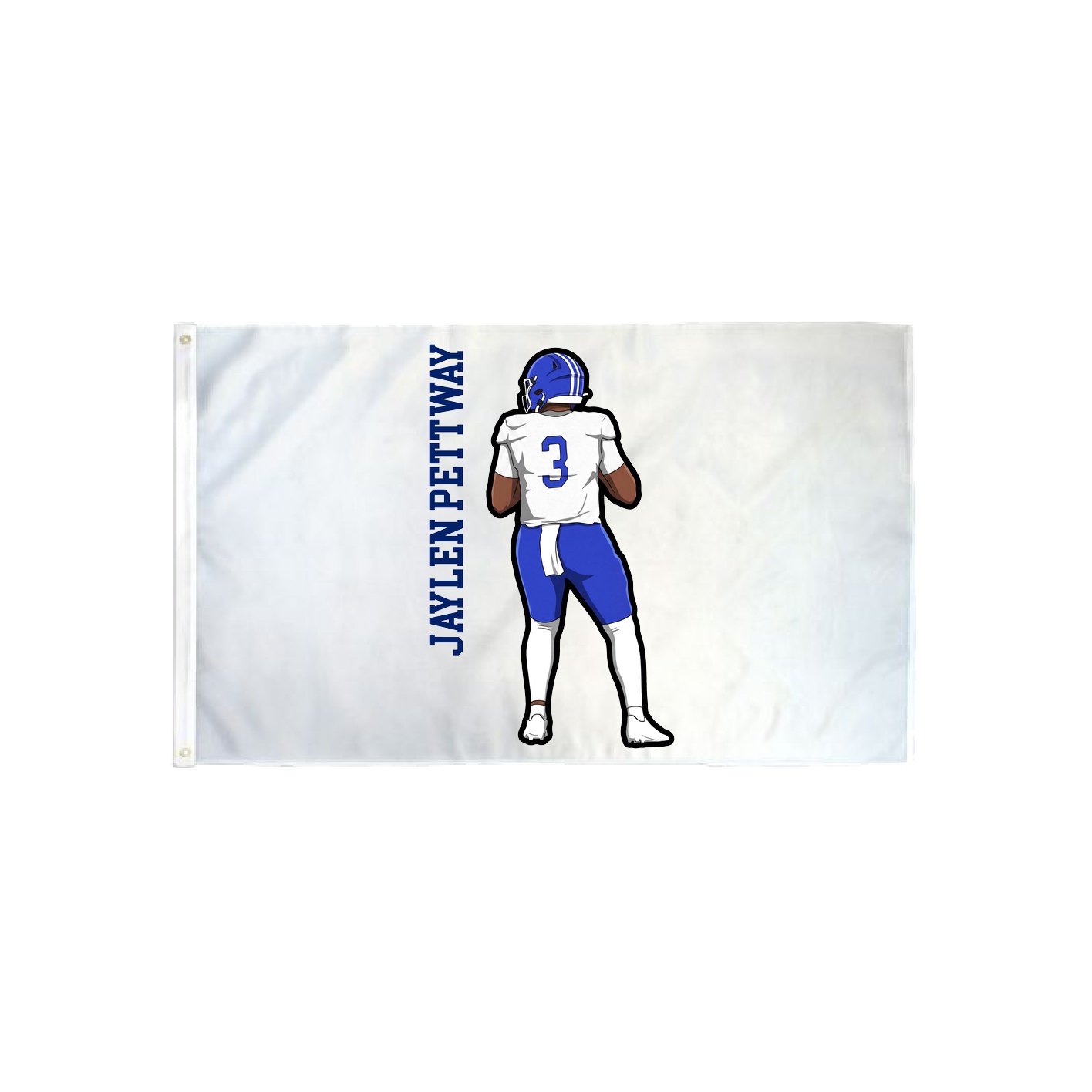 3x5 Flag — Name Vertical in Classic