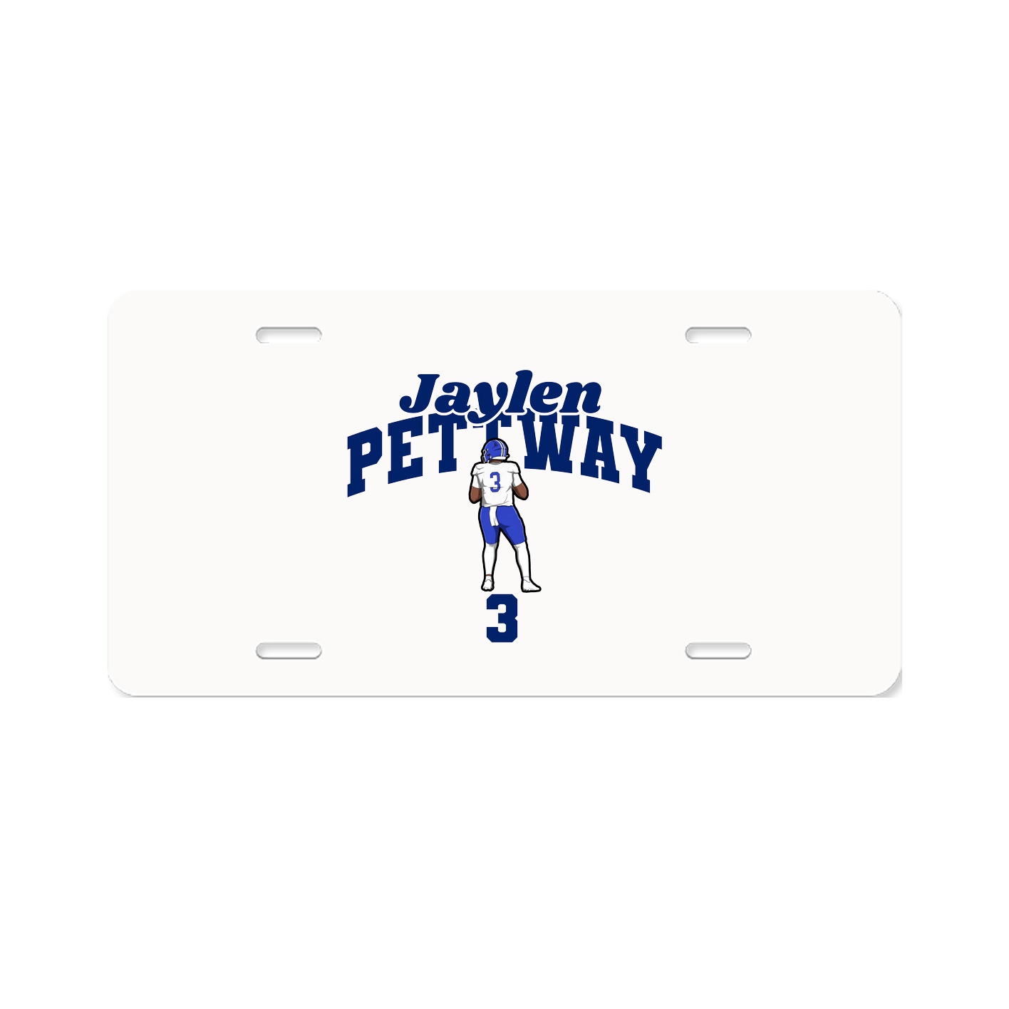 License Plate — Signature Arch in Classic