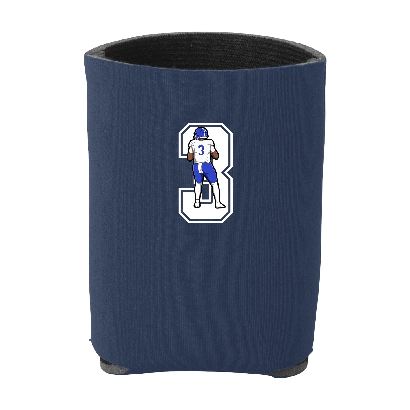 Can Holder — Number in Navy