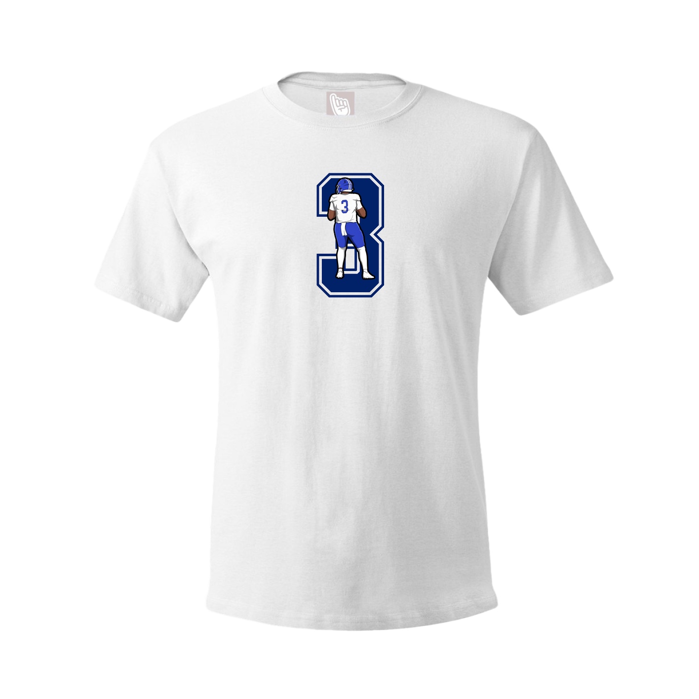 Tee — Number in White