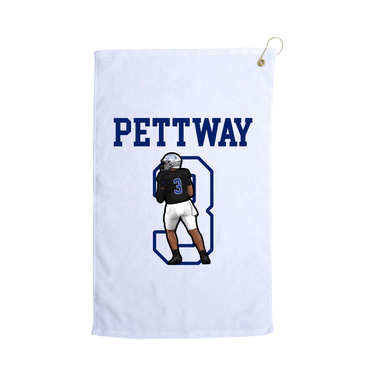 Golf Towel — Shirsey in White