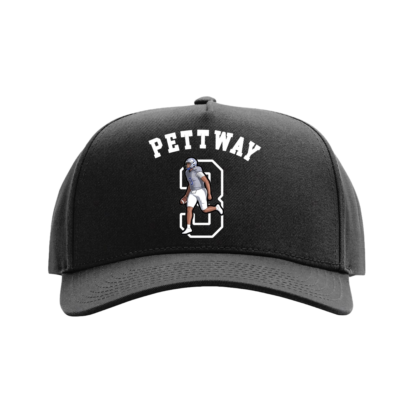 Full Fabric Five-Panel Champ Cap