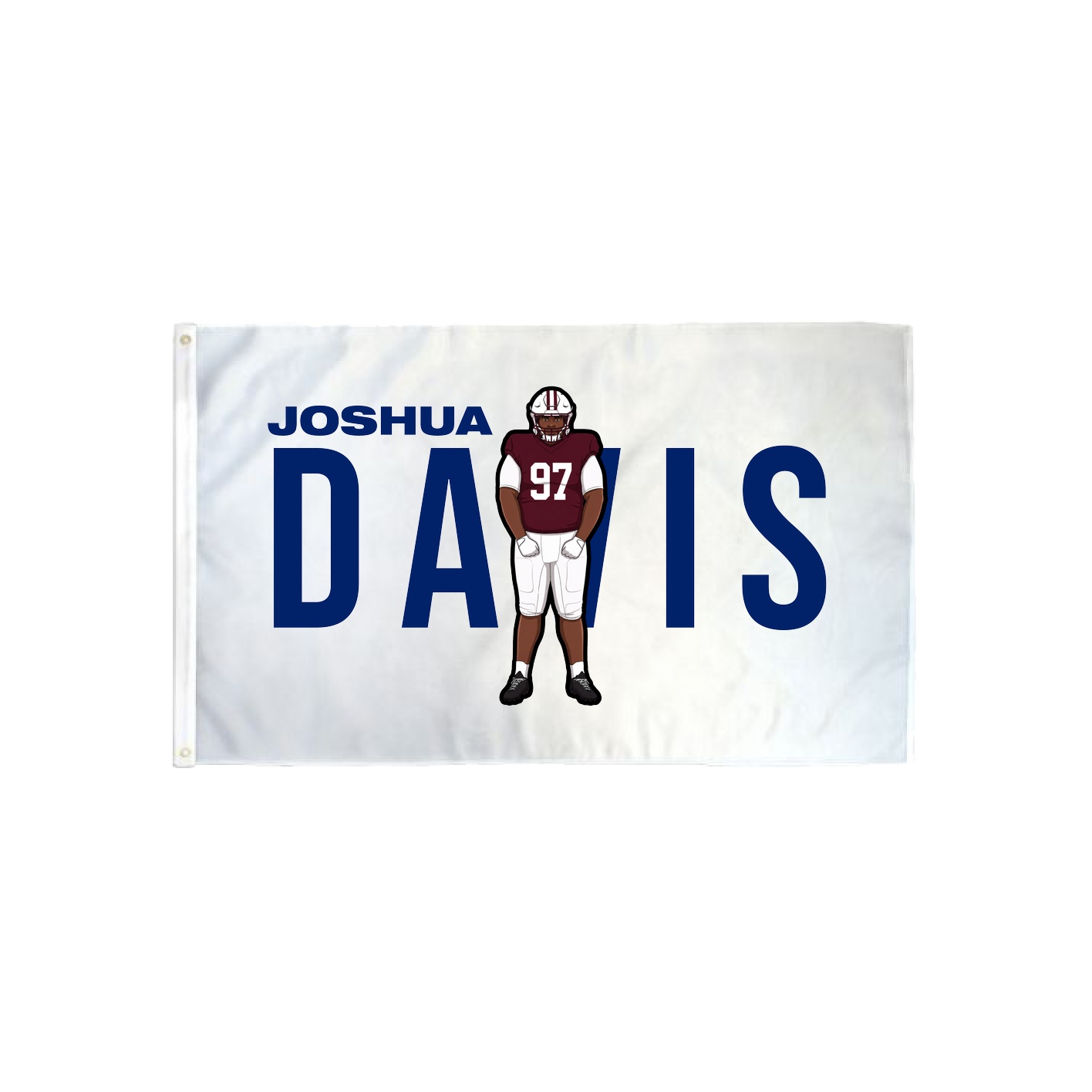 3x5 Flag — Player Name in Classic