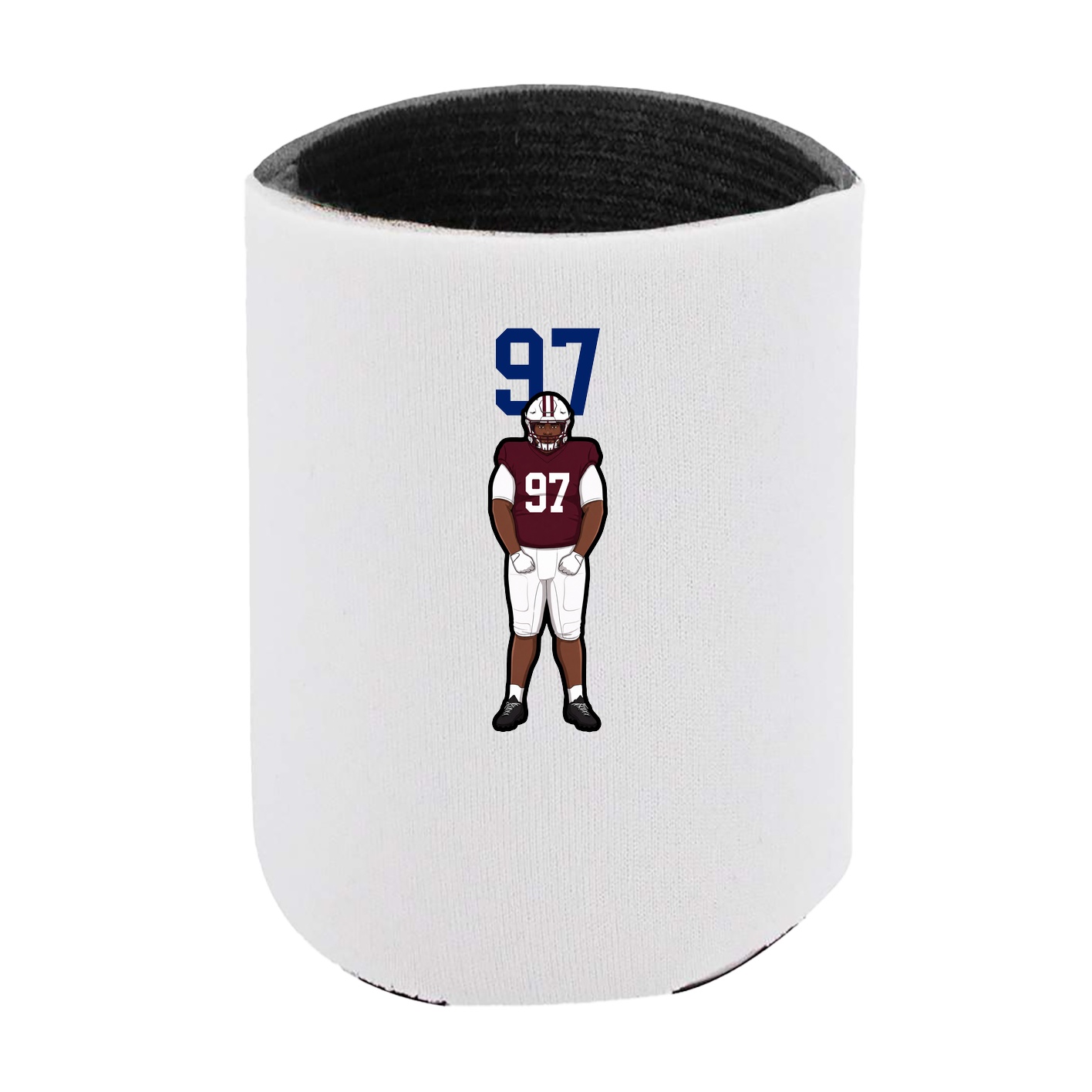 Can Holder — Number Top in White