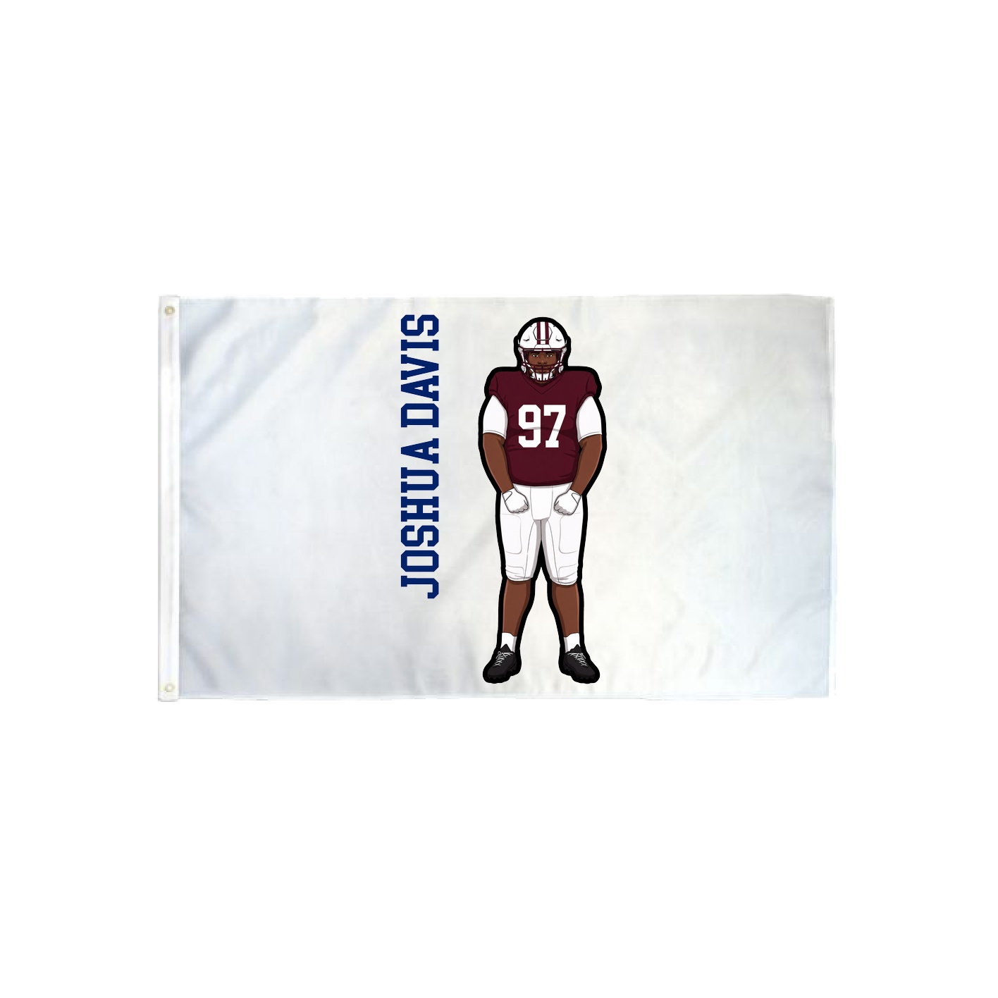 3x5 Flag — Name Vertical in Classic