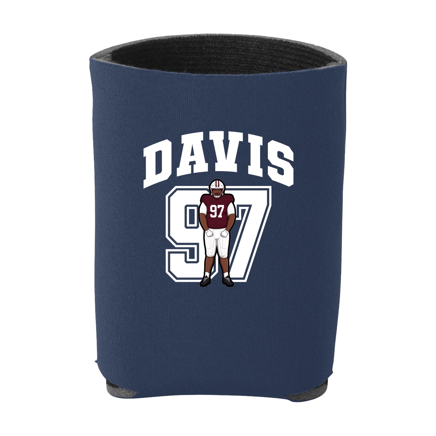 Can Holder — Number in Navy