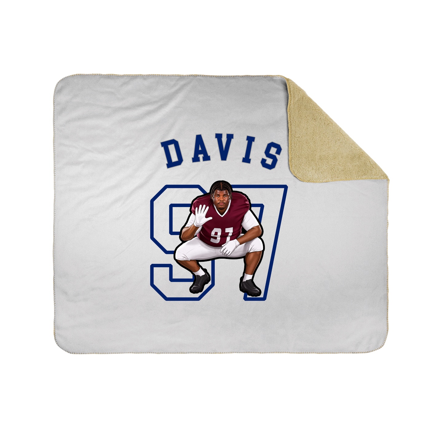 Throw Blanket — Shirsey Arch in White