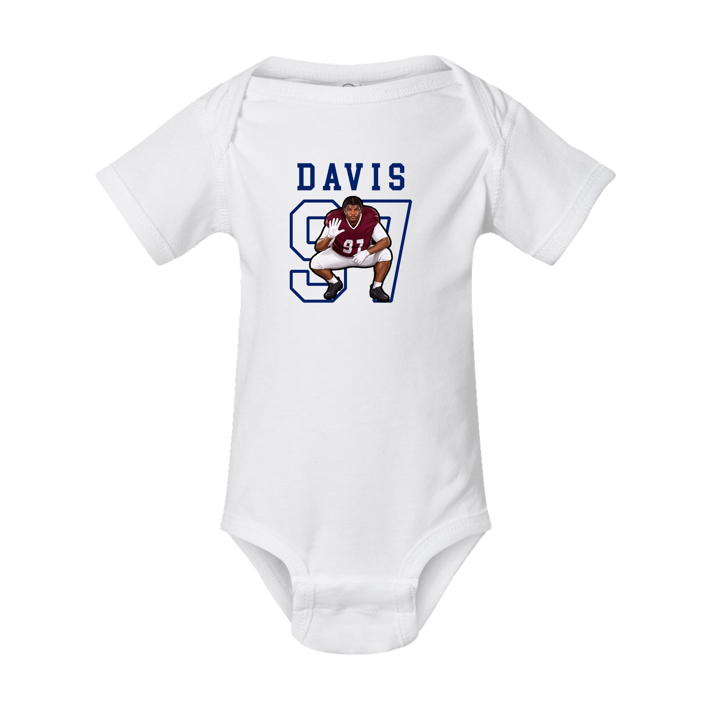 Baby Onesie — Shirsey in White