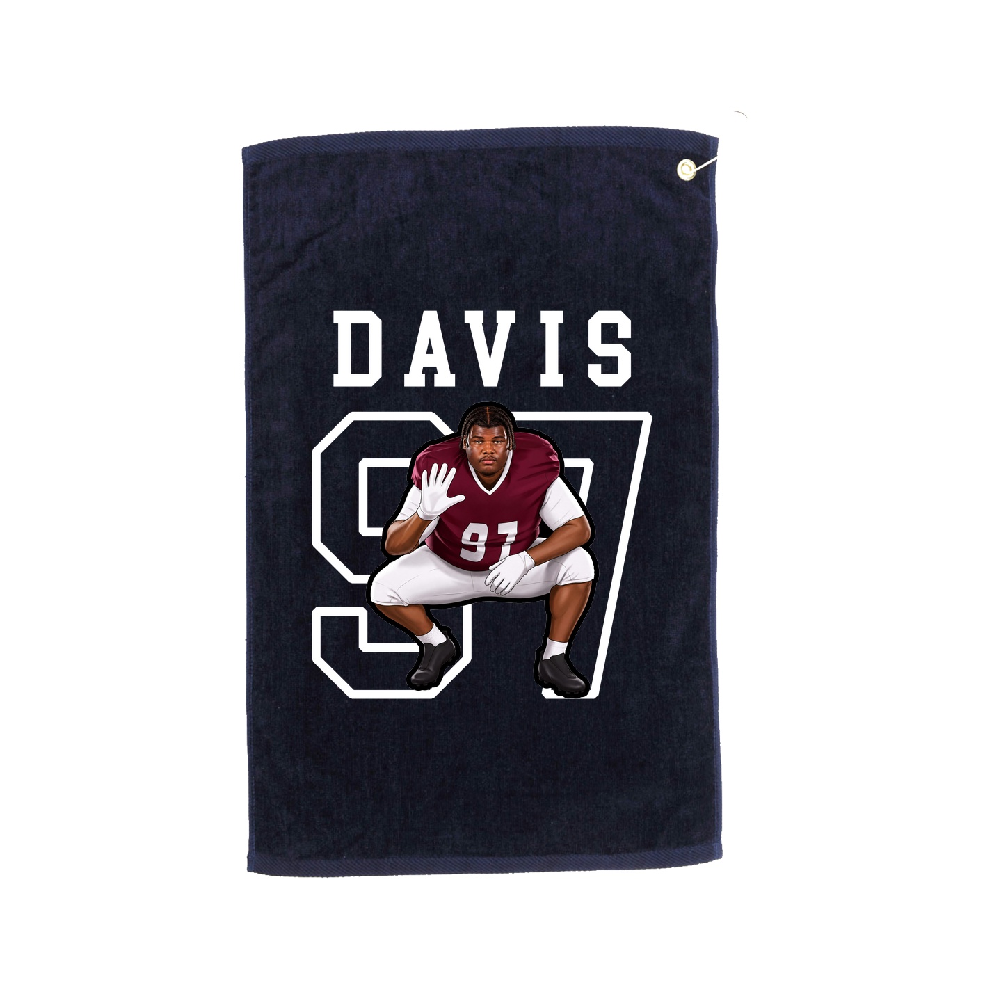 Golf Towel — Shirsey in Navy