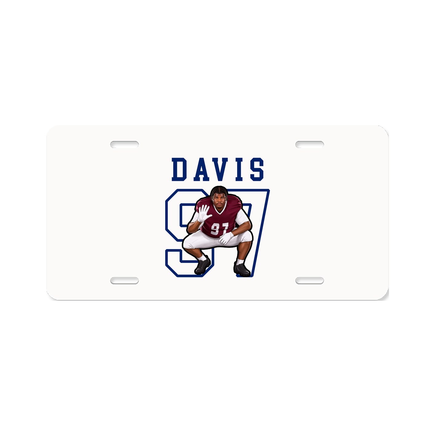 License Plate — Shirsey in Classic