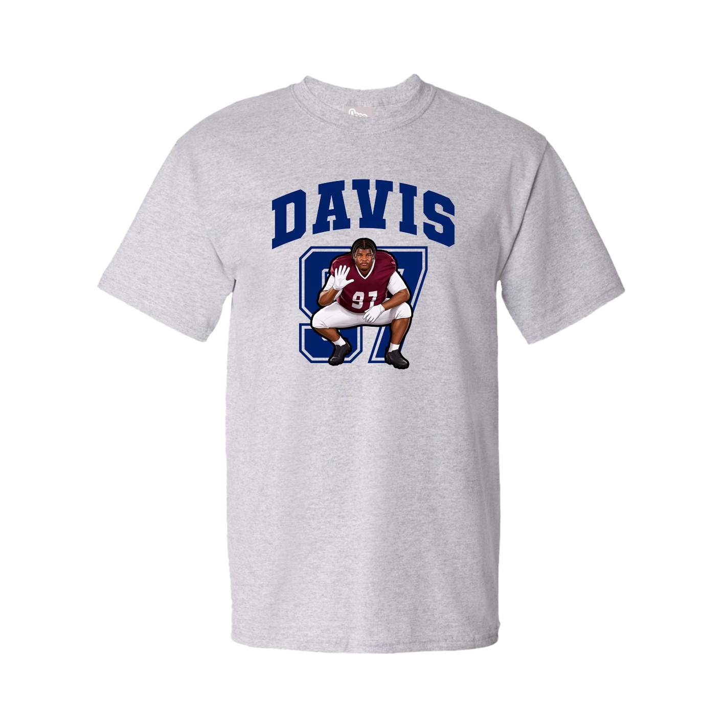 Tee — Number in Grey