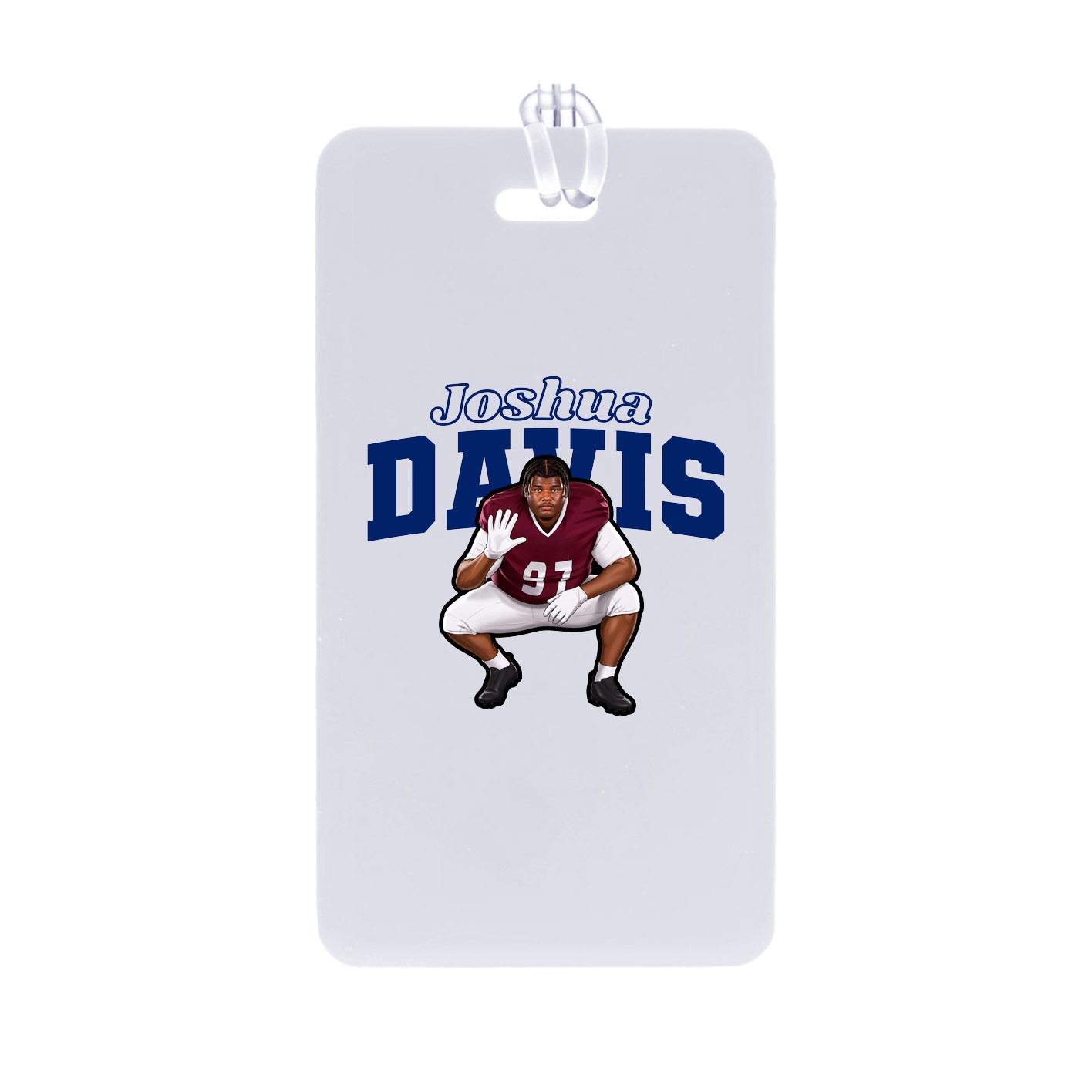 Bag Tag — Name Arch in Classic