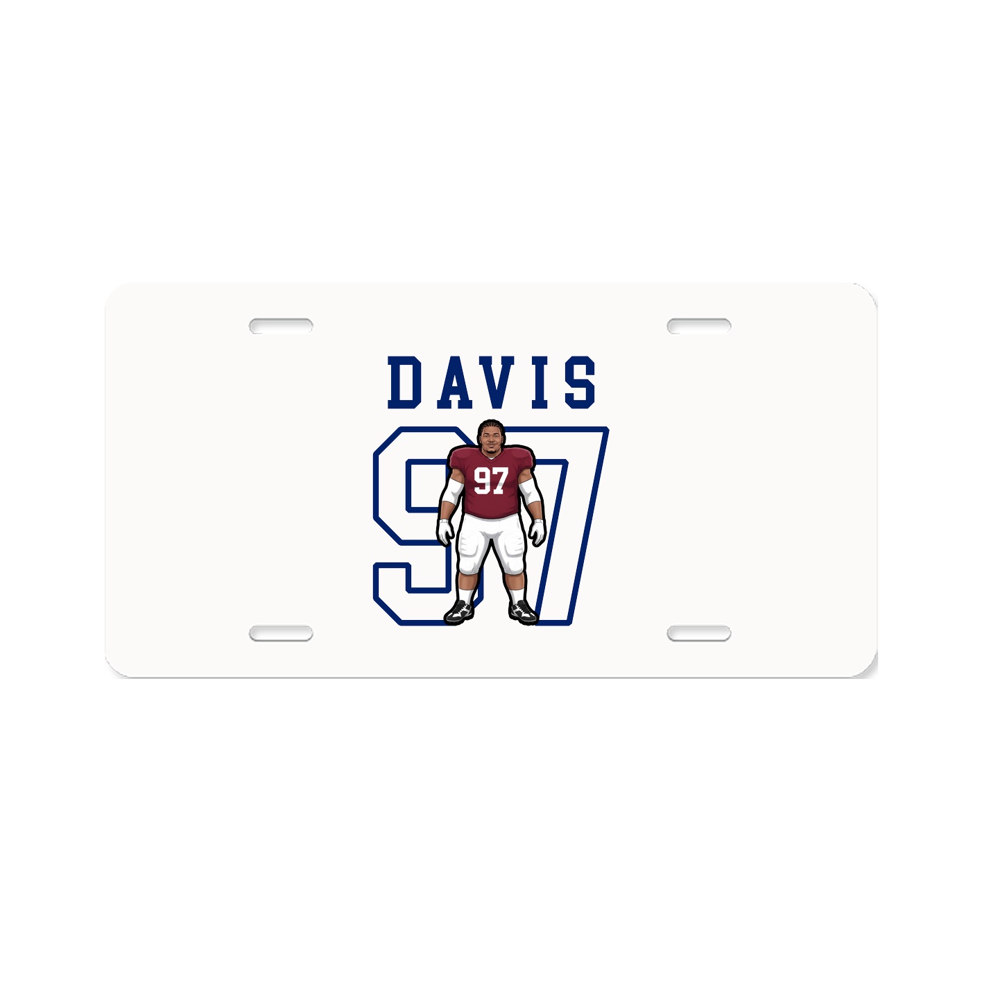 License Plate — Shirsey in Classic