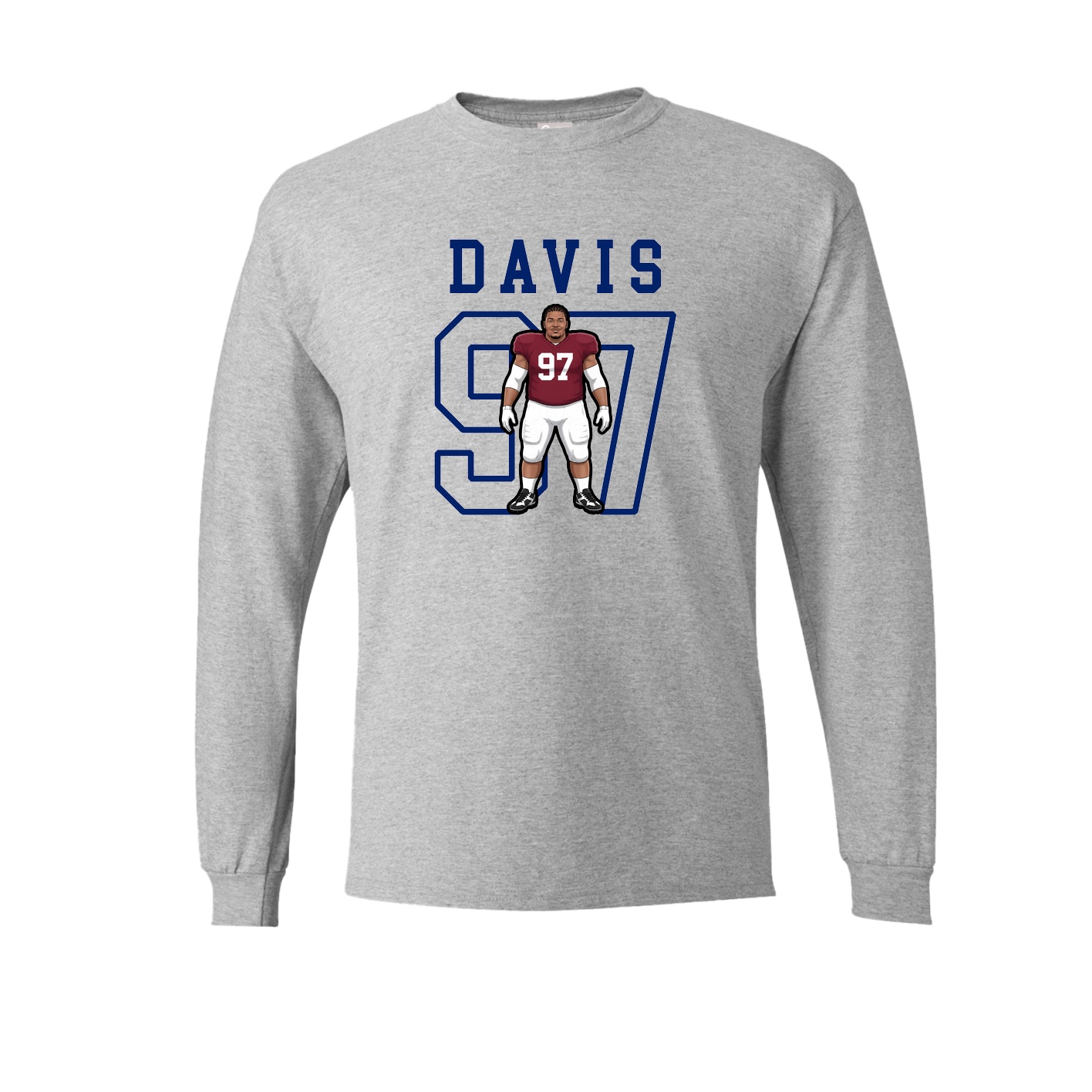 Long Sleeve Tee — Shirsey in Grey