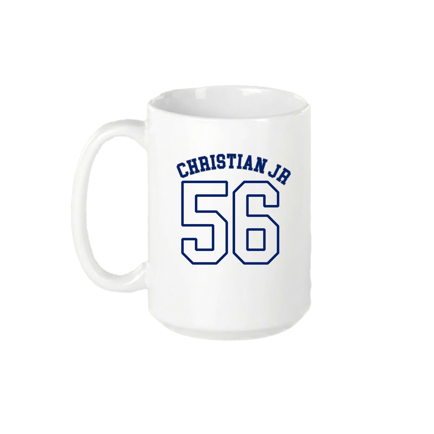 15oz Coffee Mug — Shirsey Arch in White