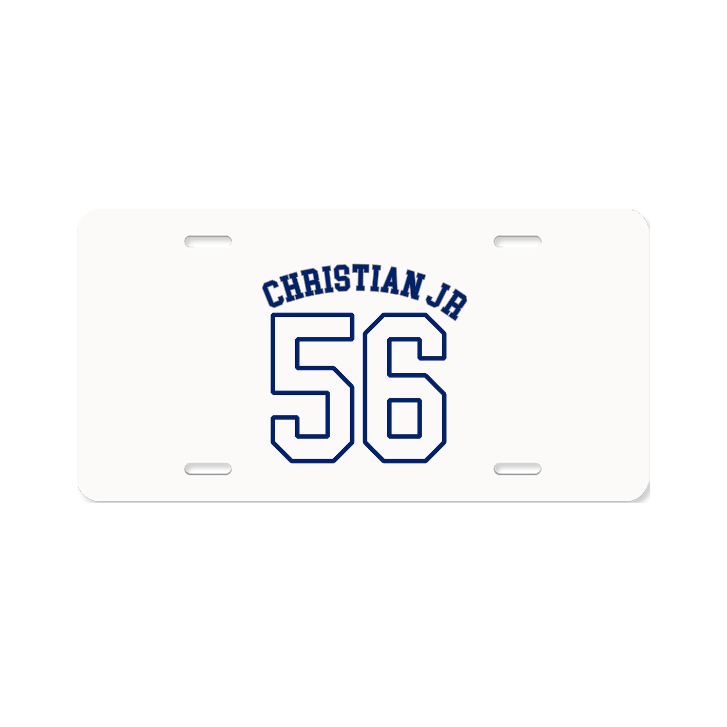 License Plate — Shirsey Arch in Classic